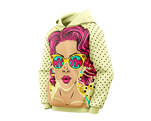 Wow Pop Art Hoodie