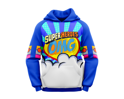 Super Heroes OMG Hoodie